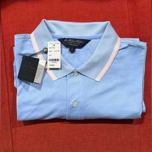 Brand New with Tags Brooks Brothers Men’s Baby Blue Polo size Large